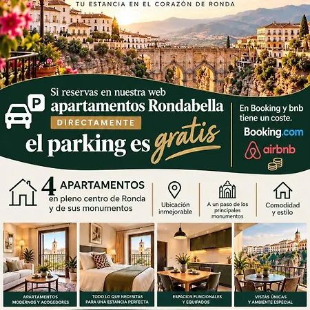 Appartement Rondabella 2 Parking Centro Ciudad